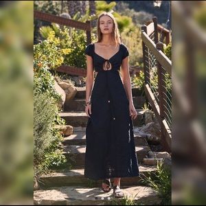 Free People Extra Dose midi dress